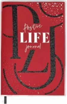 Записная книжка Мысли позитивно! А6+, 96 листов, линия, красный