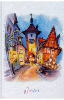 Записная книжка Праздничные огоньки, А5, 80 листов, клетка