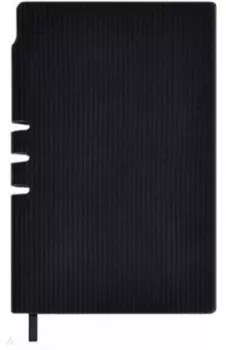 Записная книжка Шерфа. Чёрный, А6+, 120 листов, точка
