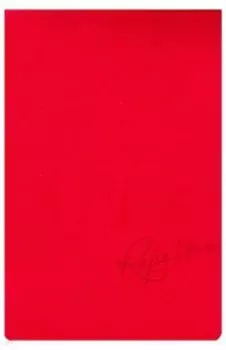 Записная книжка "Софт-тач" (96 листов, А5, твердый переплет, красный) (47502)