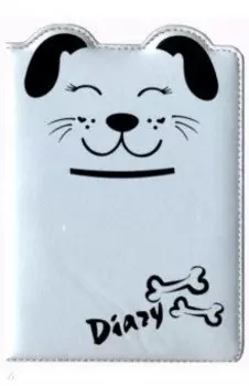 Записная книжка "Виннер" (96 листов, А6+, серебряный, шелкография чёрного цвета) (47476)