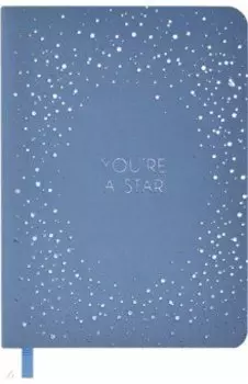 Записная книжка Звёздное небо, 96 листов, А6, линейка