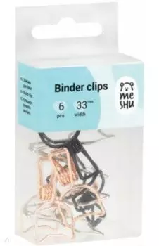 Зажимы для бумаг Cute Cats, 6 штук