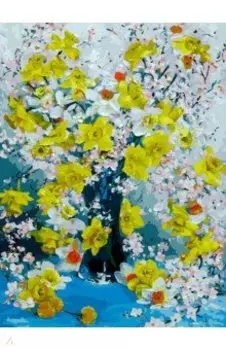 Живопись на холсте 30*40 Нарциссы (384-AS)
