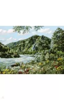 Живопись на холсте "Алтай", 30х40 см (252-AS)