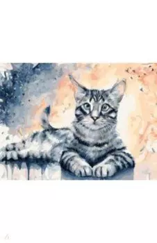 Живопись на холсте Барсик