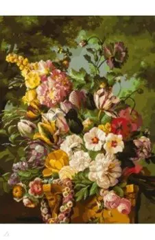 Живопись на холсте Букет в саду
