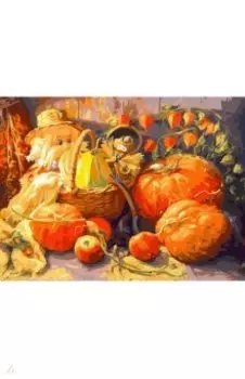 Живопись на холсте "Домовые", 30х40 см. (228-AS)