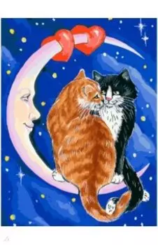 Живопись на холсте Два сердца