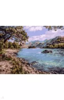 Живопись на холсте "Горный Алтай", 30х40 см (275-AS)