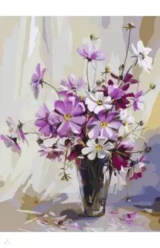 Живопись на холсте Космея