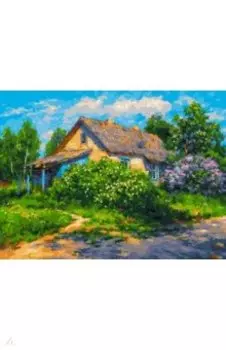 Живопись на холсте Кусты сирени