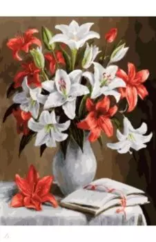 Живопись на холсте Лилии