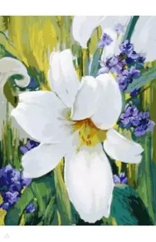Живопись на холсте Лилия