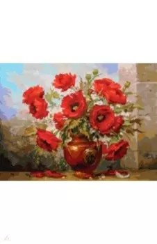 Живопись на холсте Маки