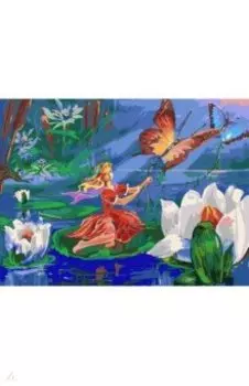 Живопись на холсте "Маленькая путешественница", 30х40 см. (056-AS)