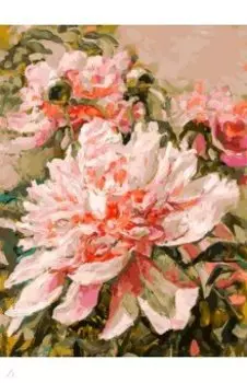 Живопись на холсте Нежный пион