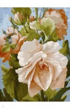 Живопись на холсте Роза, 30х40