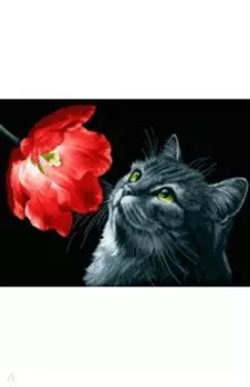 Живопись на холсте Тюльпан