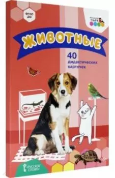 Животные. 40 дидактических карточек. ФГОС ДО