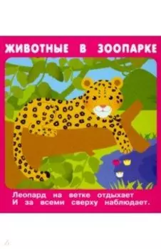 Животные в зоопарке (18 карточек)