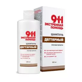 911 Экстренная помощь шампунь Дегтярный 150мл