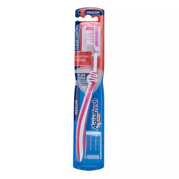 Аквафреш зубная щетка Клин Контрол средняя