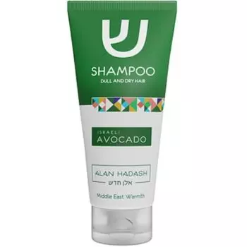 Alan Hadash Israeli Avocado Шампунь для тусклых и сухих волос Израильский Авокадо 200мл