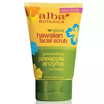 Alba Botanica Гавайский скраб для лица Hawaiian facial scrub 113 г