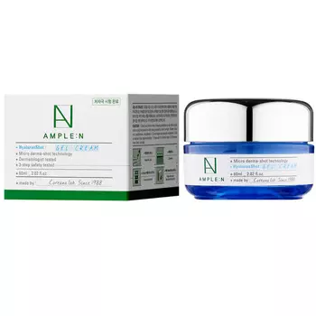 Amplen Hyaluron Shot Gel Cream Гиалуроновый гель-крем Водяная бомба 60мл