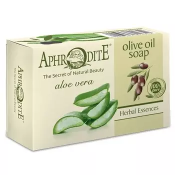 Aphrodite Мыло оливковое с алоэ вера 100 г