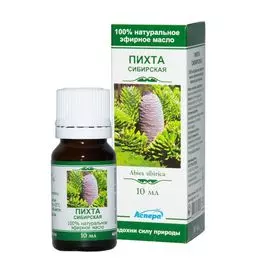 Аспера масло пихты сибирской эфирное 10мл