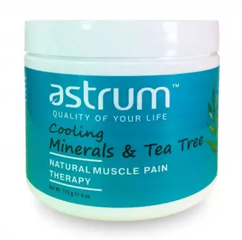 Аструм Гель минеральный охлаждающий с маслом чайного дерева 113 г