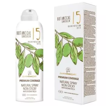 Australian Gold Botanical SPF15 спрей солнцезащитный с минеральными фильтрами 177мл