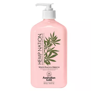 Australian Gold Hemp Nation Лосьон после загара Peach and Hibiscus Body lotion 535 мл