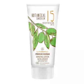 Australian Gold SPF Солнцезащитный Лосьон для загара Botanical SPF15 lotion 147 мл
