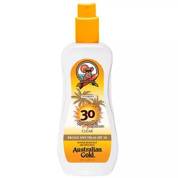 Australian Gold SPF Солнцезащитный Лосьон для загара SPF30 Spray Gel 237 мл