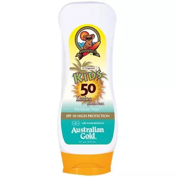 Australian Gold SPF Солнцезащитный Лосьон для загара SPF50 Lotion KIDS 237 мл