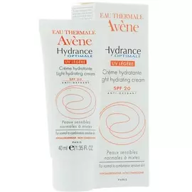 Авен Гидранс Оптималь UV20 Лежер Увлажняющий защитный крем для нормальной и смешанной кожи 40 мл