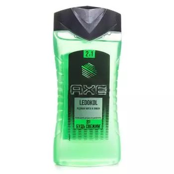 Axe Гель для душа и шампунь Ледокол 250мл