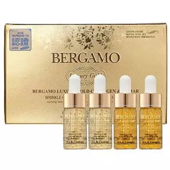 Bergamo Сыворотка ампульная с коллагеном и экстрактом икры 4шт