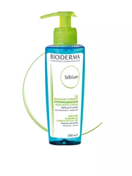 Биодерма (Bioderma) Себиум Очищающий мусс для жирной и проблемной кожи 500 мл