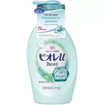 Biore Гель для душа Гладкость шелка 480мл