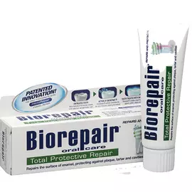 Биорепейр Total Protective Repair зубная паста для комплексной защиты 75мл