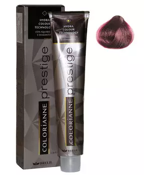 Brelil Крем-краска Colorianne Prestige 5/77 Светло-каштановый интенсивно-фиолетовый 100 мл