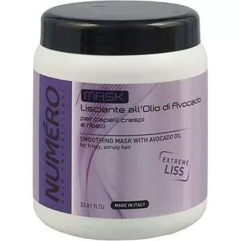 Brelil Маска разглаживающая с маслом авокадо для пушистых и непослушных 1000мл