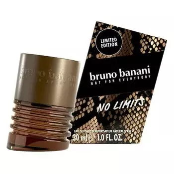 BRUNO BANANI NO LIMITS Туалетная вода мужская 30мл