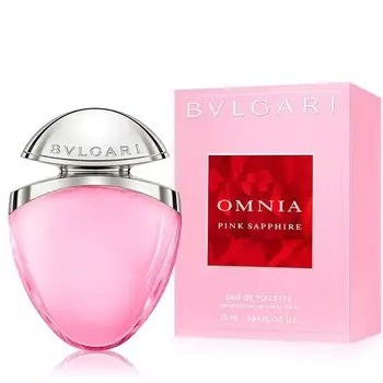 BVLGARI OMNIA PINK SAPPHIRE туалетная вода женская 25 ml юв.коллекция