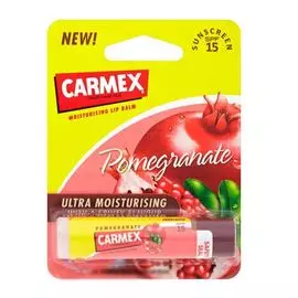 Carmex Бальзам для губ с ароматом граната с SPF15 стик 4,25г