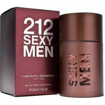 CAROLINA HERRERA 212 SEXY вода туалетная муж 50 ml